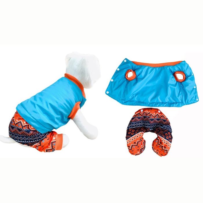 Комбинезон для собак Зима Трансформер М в ассортименте