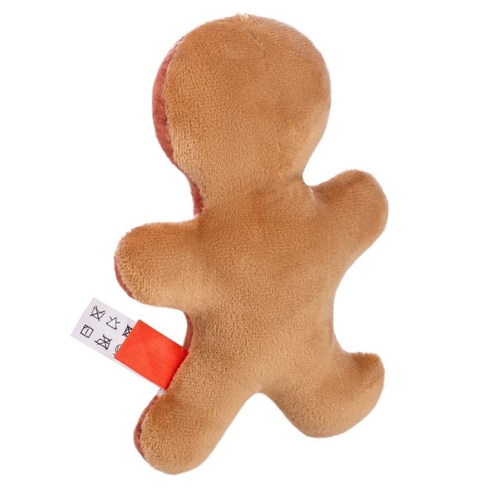 Игрушка для собак FР мягкая Пряник 15*3*11 см NYS15D с пищалкой