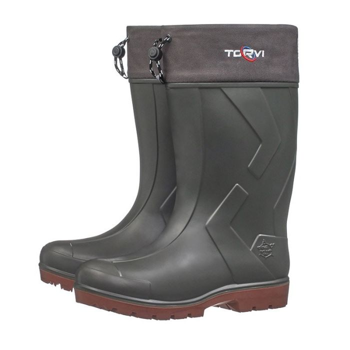 Сапоги из ЭВА TORVI р.44 цв.олива, ПУ подошва,-40С